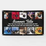 Design Your Own Banner ten Images with text easily