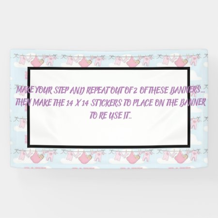 Design Your Own Banners For Baby Shower Etc