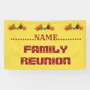 Design Your Own Banners For Reunions  Parties  Et by CREATIVEPARTYSTUFF at Zazzle