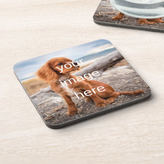 DESIGN YOUR OWN BEVERAGE COASTER (Left Side)