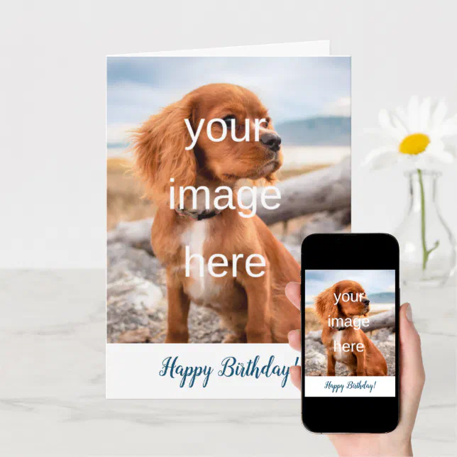 DESIGN YOUR OWN BIRTHDAY CARD Zazzle