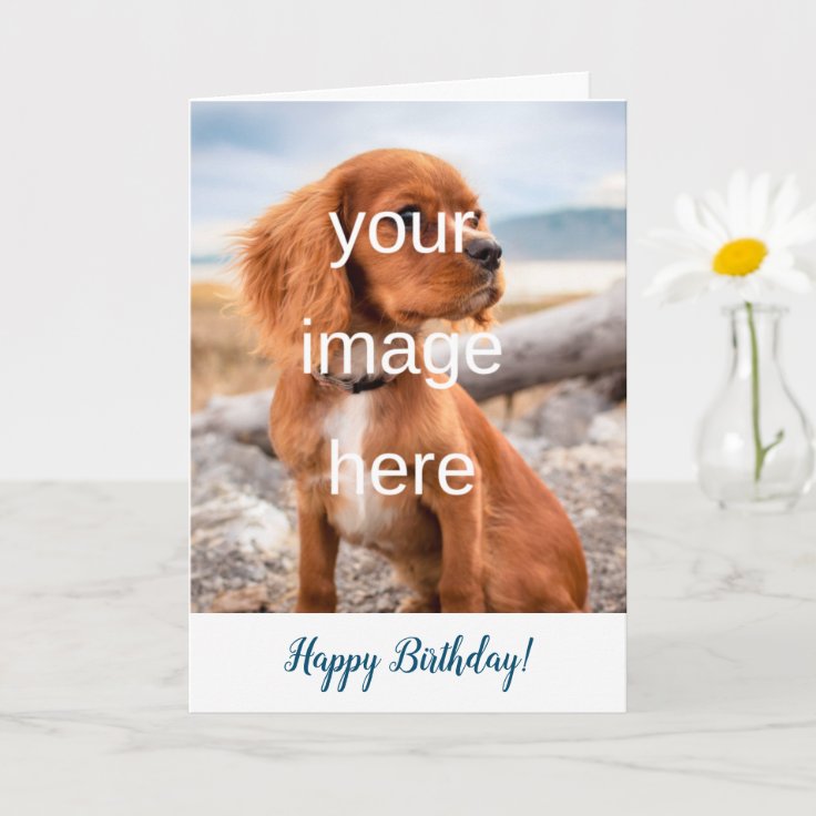 DESIGN YOUR OWN BIRTHDAY CARD | Zazzle