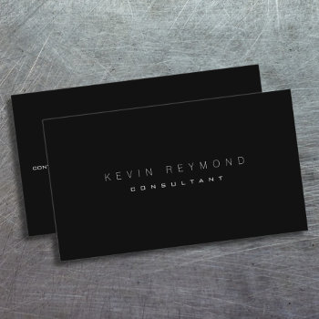 Design Your Own Black Pro Standard Business Card by mixedworld at Zazzle