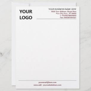 Design Your Own Branded Letterhead Example