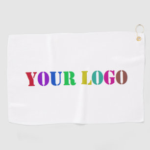 Design Your Own Branded Logo Golf Towel Template