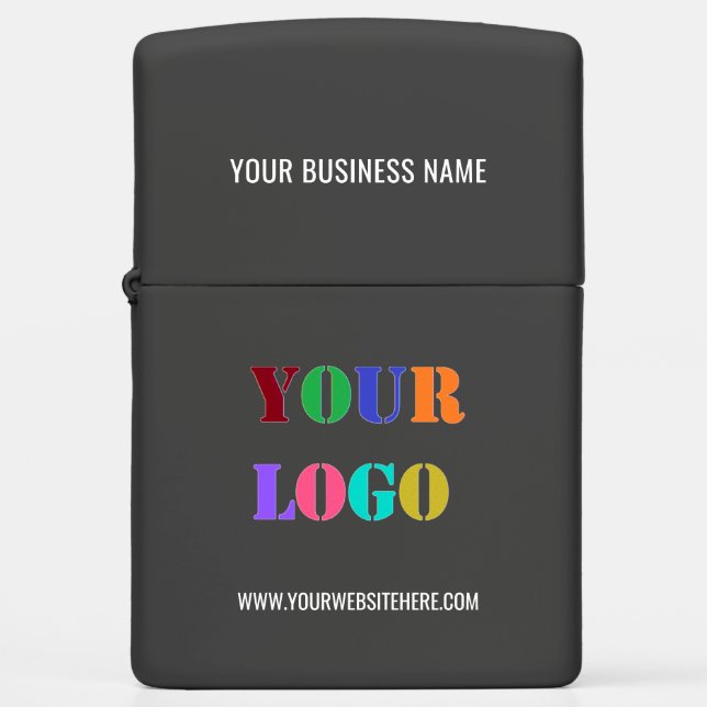 Design Your Own Branded Zippo Lighters Example (Front)