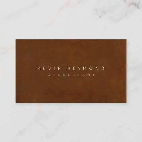 design your own brown pro standard business card