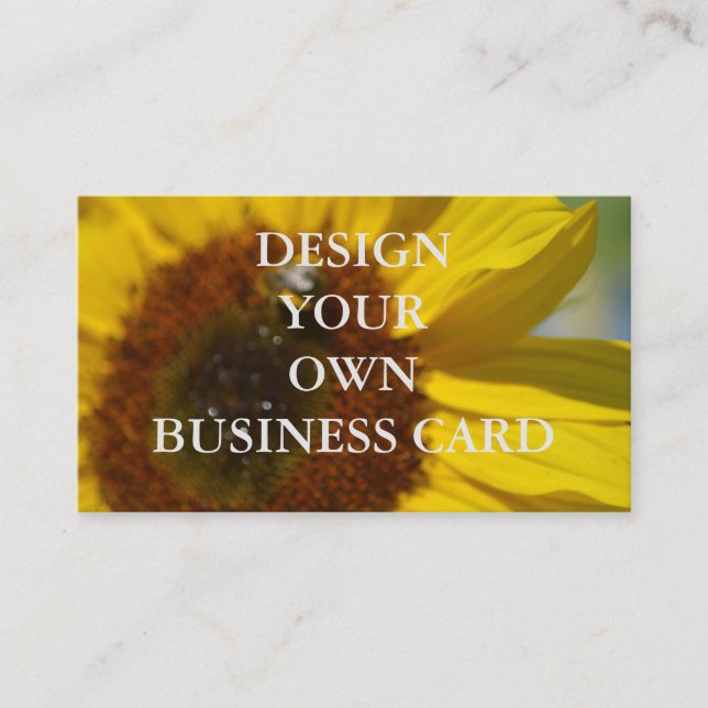Design Your Own Business Card (Front)