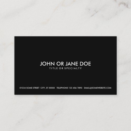 design your own business card