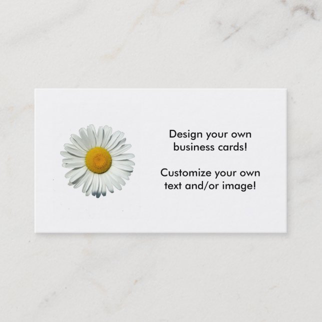 Design your own Business Cards (Front)