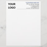 Design Your Own Business Letterhead Template<br><div class="desc">Custom Colors and Fonts - Personalized Design Your Own Business Letterhead with Logo - Add Your Company Logo - Image - Photo or QR Code / Name / Address / Contact Information / More - Resize and move or remove and add elements - Image / text with Customization tool !...</div>