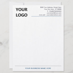 Design Your Own Business Letterhead with Logo