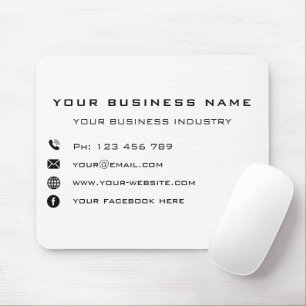 Design Your Own Business Mouse Pad Example