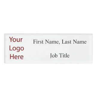 Design Your Own Business Name Tag
