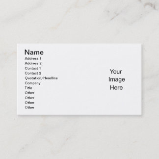 Design Your Own Businesscard Business Card