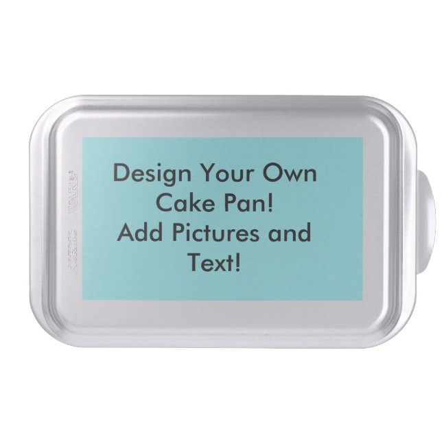 Design Your Own Cake Pan (Front)
