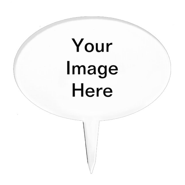 Design Your Own Cake Topper (Front)