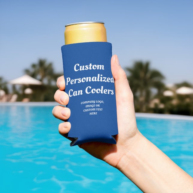 Design your own Can Coolers, Custom Personalized Seltzer Can Cooler (In Situ Pool)