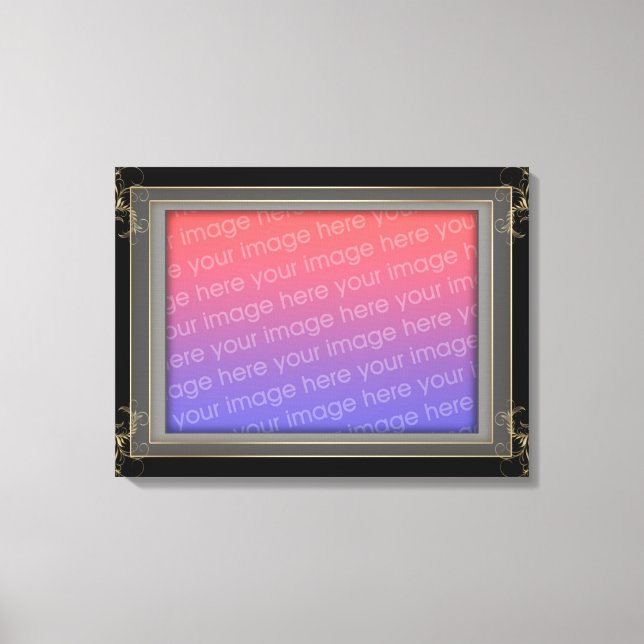 Design Your Own Canvas Print (Front)