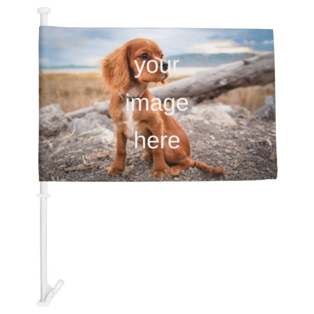 DESIGN YOUR OWN CAR FLAG (Front)