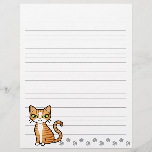 Design Your Own Cartoon Cat (Front)