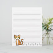 Design Your Own Cartoon Cat (Standing Front)