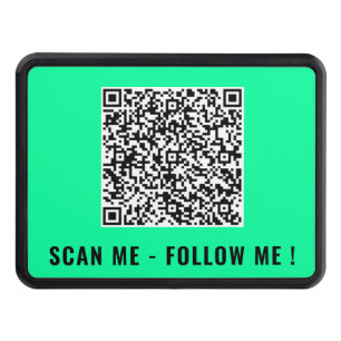 Design Your Own Catchy QR Code Trailer Hitch Cover