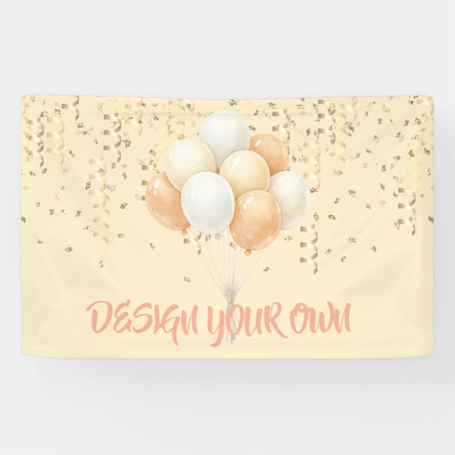 Design Your Own Celebration Banner (Horizontal)