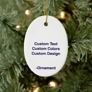 Design Your Own Ceramic Ornament