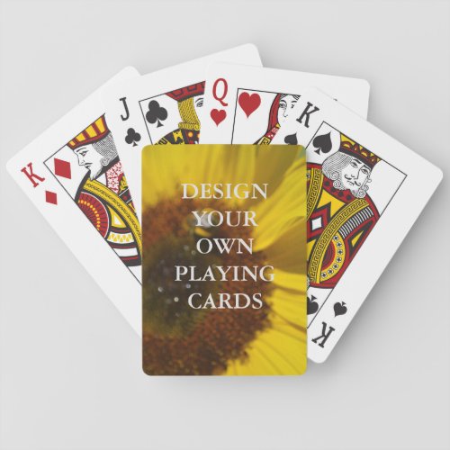 Design Your Own Classic Playing Cards