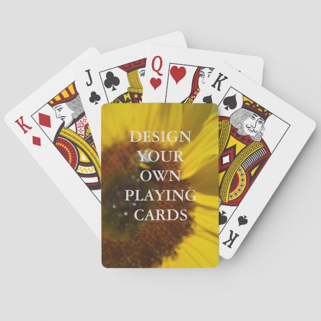 Design Your Own Classic Playing Cards (Back)
