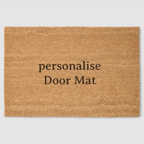 Design Your Own Coir Door Mat 24" x 16"