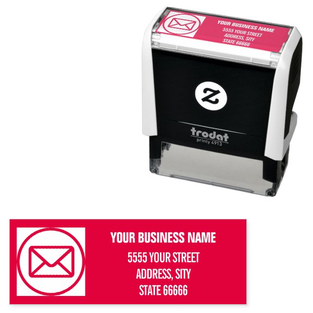 Design Your Own Color Address Stamp template (In Situ)