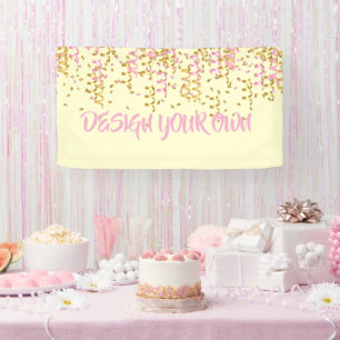 Design Your Own Confetti  Banner