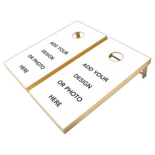 DESIGN YOUR OWN CORNHOLE SET