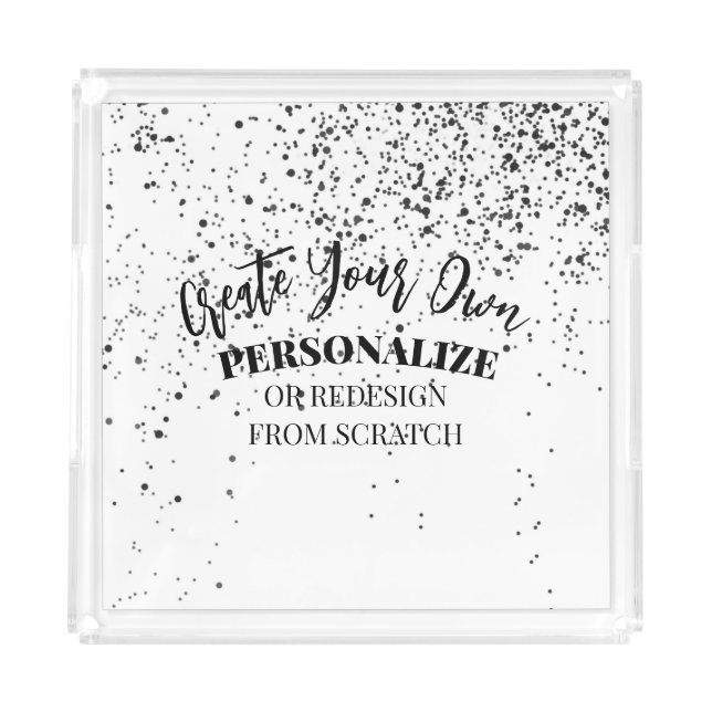 Design Your Own Custom Acrylic Tray (Front)