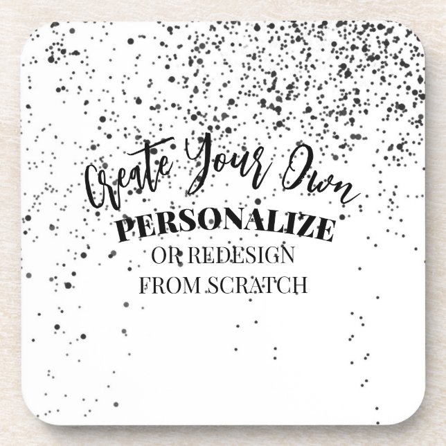 Design Your Own Custom Beverage Coaster (Front)