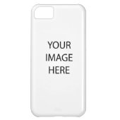 Design your own Custom Blank iPhone 5 Cover Gift (Back)