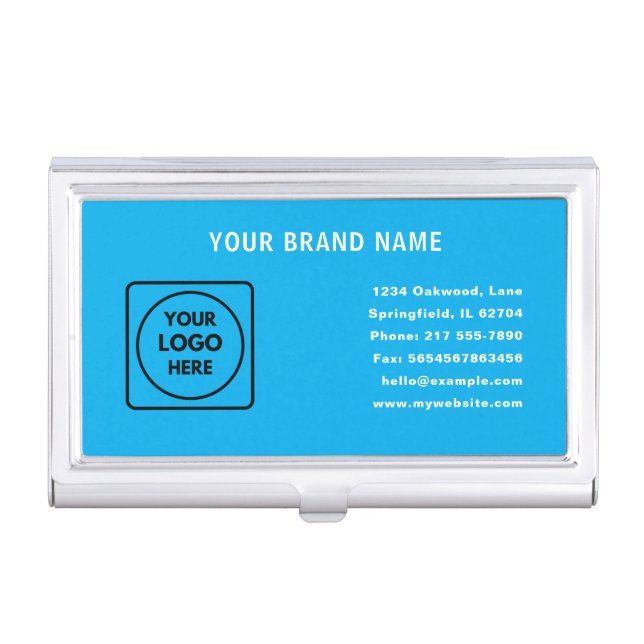 Design Your Own Custom Business Card Case (Front)
