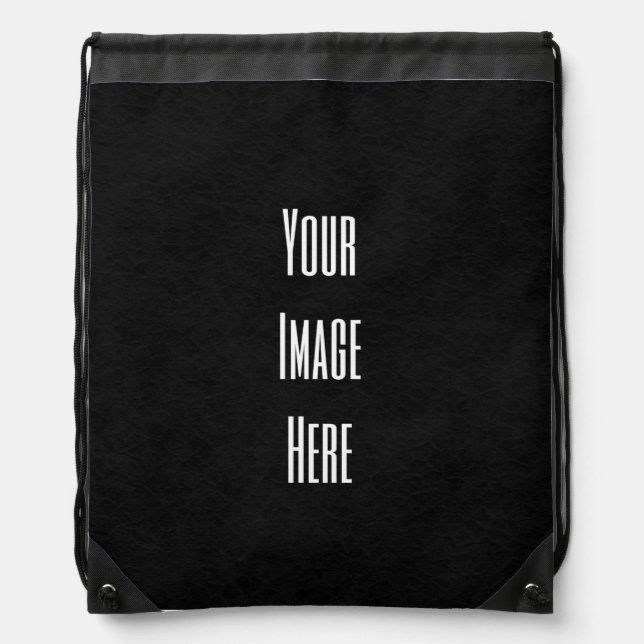 Design Your Own Custom Drawstring Bag (Front)
