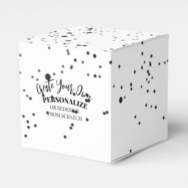Design Your Own Custom Favor Boxes (Front Side)