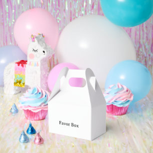 Design Your Own custom Gable 4.5x2.75x5.5 Favor Boxes