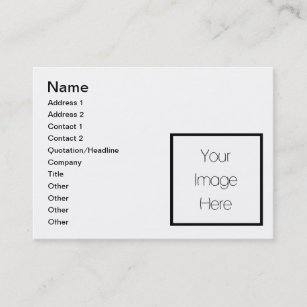 Blank Business Cards | Zazzle