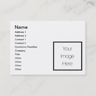 Design Your Own Custom Gift - Blank Business Card