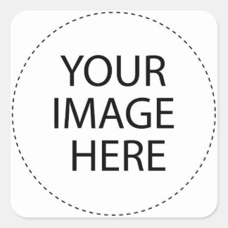 Design Your Own Custom Gifts - Blank Square Sticker