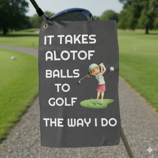 Design Your Own Custom Golf Towels