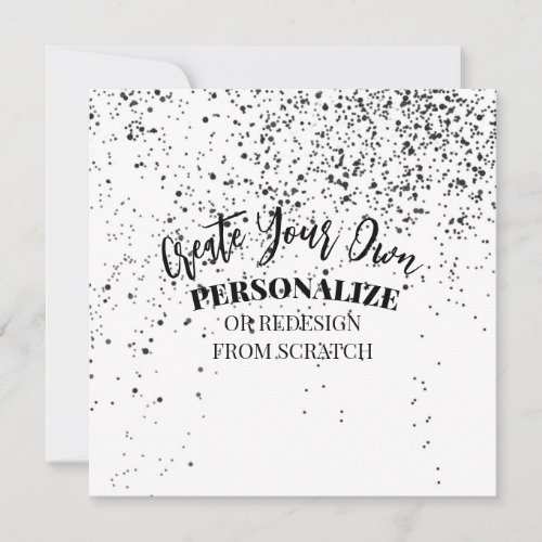 Design Your Own Custom Invitation