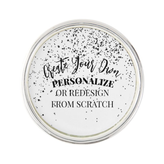 Design Your Own Custom Lapel Pin (Front)