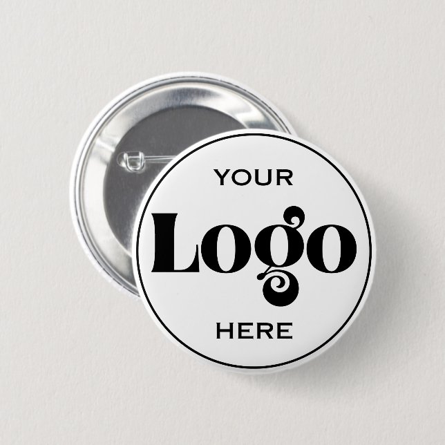 Design Your Own Custom Logo  Button (Front & Back)
