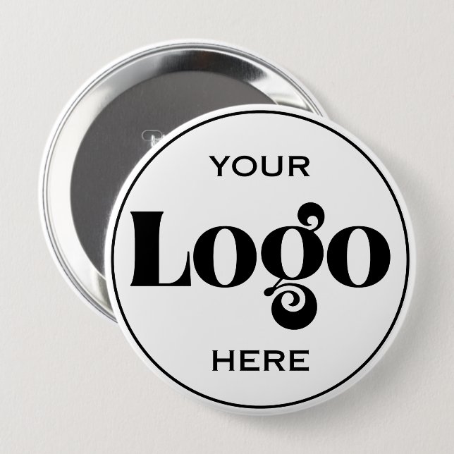 Design Your Own Custom Logo  Button (Front & Back)